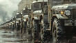 Army camouflage military vehicles, military vehicles and vehicles on the war