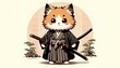 © 真 小田崎 - 時代を超える猫の剣士