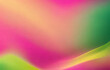 Colorful gradations, pink, green, yellow background gradations, textures, soft and smooth 