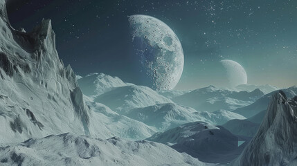 Wall Mural - epic journey through the cosmos with capturing the essence of space adventures. from majestic spaces