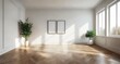 © vivekFx - Modern minimalist living room with natural light