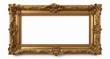 © vivekFx - Elegant gold-framed mirror, perfect for a luxurious interior