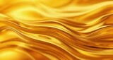 Fototapeta  -  Vibrant gold abstract wave pattern