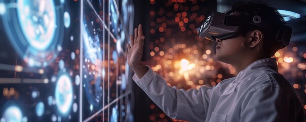 Poster - Young Adults Embrace Virtual Reality Innovation. Exploring Futuristic Entertainment Together. An Indoors Experience with VR