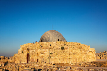 Poster - Umayyad Palace on the ancient citadel of Amman, Jordan