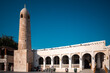 Doha, Qatar - February 8, 2024: Al Ahmed Mosque inside Souq Waqif, Doha, Qatar