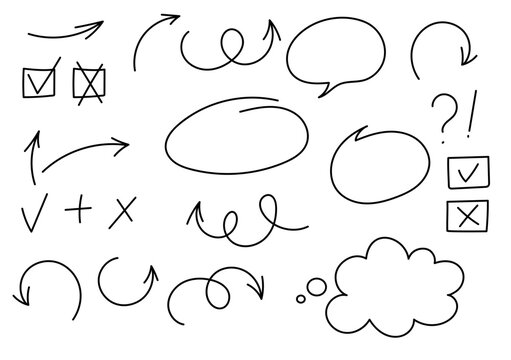 Autograph fictitious handwritten fake signature. Vector signature on a white background. Autograph set. Business autographs isolated on white background.