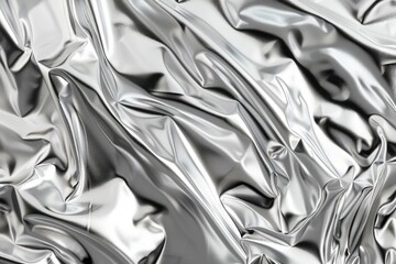 Poster - A close-up view of a shiny surface, suitable for backgrounds or textures