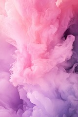 Poster - Close up of a beautiful pink and purple cloud. Suitable for various design projects