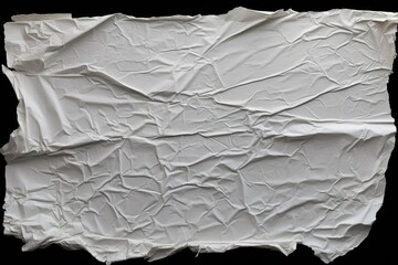 Poster - A torn piece of white paper. Suitable for business or education concepts