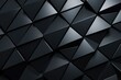 A wall of black cubes. Suitable for technology and abstract concepts