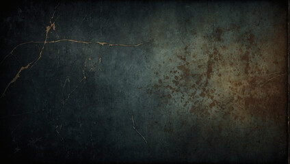 Wall Mural - Vintage distressed texture. Aged overlay on a transparent background. Dark worn pattern.