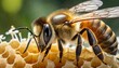 honey bee illustration world honey bee day concept