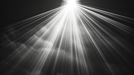 Wall Mural - sun light overlay. sun rays overlay. sun rays light isolated on black background for overlay design.