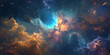 Cosmic Nebula in Deep Space
