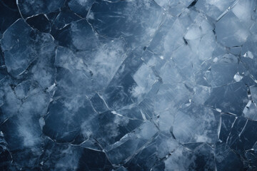 Broken glass. Texture of broken ice. Abstract background for design.