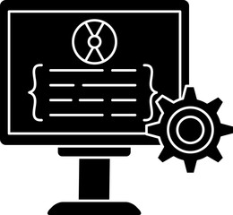 Poster - Illustration of software icon or symbol.