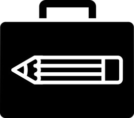 Poster - Illustration of tool box icon.