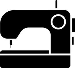 Poster - Sewing machine icon or symbol.