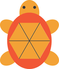 Poster - Vector illustration of Turtle icon.