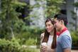 © Image Smith - Happy Chinese couple out together.