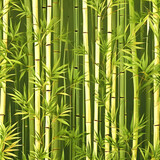 Fototapeta Sypialnia - texture with bamboo pattern