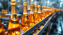 Industry of Champagne production, winemaking 