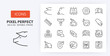 © Artco - Pork meats products, thin line icon set. Outline symbol collection. Editable vector stroke. 256x256 Pixel Perfect scalable to 128px, 64px...