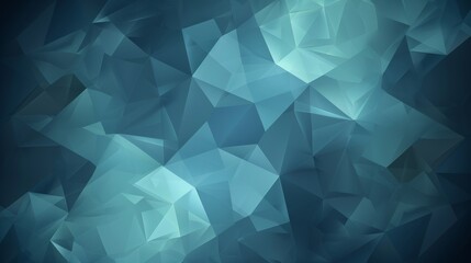 Poster - Abstract blue color palette background design for creative projects and presentations