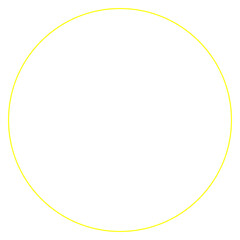 Circle Line, Flat Style, can use for Copy Space, Logo Gram, Frame, Website or Graphic Design Element. Format PNG