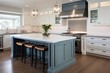 Serene Ambiance: Ultimate Two-Tone Kitchen Cabinet Ideas for Dual Colors