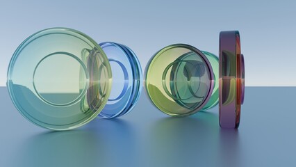 Aufkleber - A visual depiction of data being organized and categorized into structured formats, underscoring the importance of data management in...