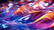 Abstract Fluid Art in Vivid Hues, Mesmerizing Color Swirls, created with Generative AI technology