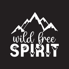 Wall Mural - wild free spirit svg