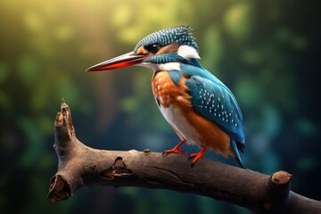 kingfisher on the branch,colorful kingfisher ,kingfisher on perch