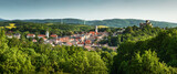 Fototapeta Do przedpokoju - Bolkow Town Panorama, Lower Silesia, Poland