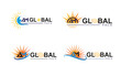 © Rokibul - Global Logo  Design Free Vectors PSD