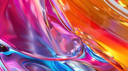 Wall Mural - Colourful Paint Splash Abstract Background