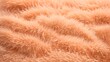 Textile, gentle and textured Peach Fuzz background, plush and cozy.