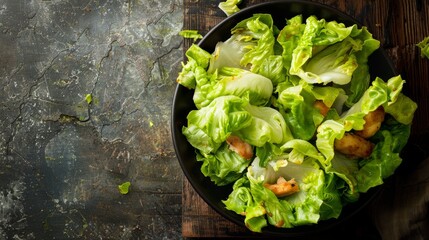 Sticker - Asian-Style Hoisin Chicken Served in Lettuce Cups