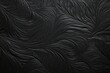 Textured Black Fabric Waves