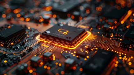Aufkleber - There are three major concepts associated with cyber security: digital technology, artificial intelligence, and big data.