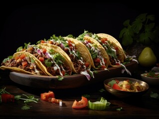 Wall Mural - crispy tacos