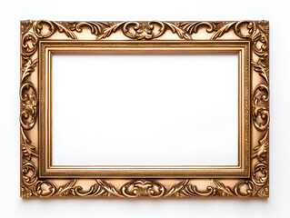 Wall Mural - gold picture frame