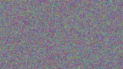 Poster - Old Retro TV - Static tv black and white noise caused by bad signal reception. Loop animation