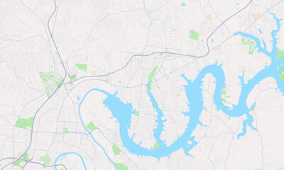 Hendersonville Tennessee Map, Detailed Map of Hendersonville Tennessee