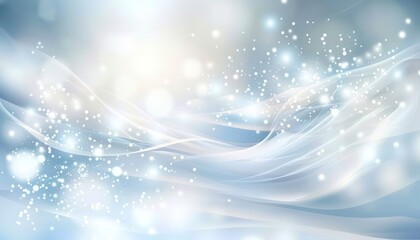 Wall Mural - modern bluish and white abstract vector background blurred, technological fusion