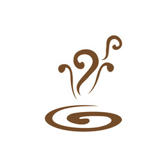 Wall Mural - coffee taste icon logo vector