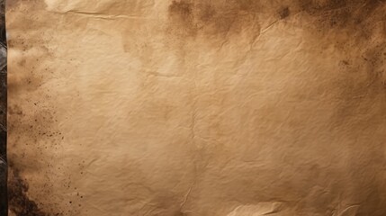 Poster - A piece of paper on a table, suitable for office or education concepts