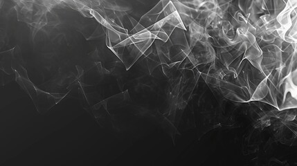 Poster - Dynamic smoke abstract: versatile background for ads, products, and posters, ideal for business presentations and creative spaces